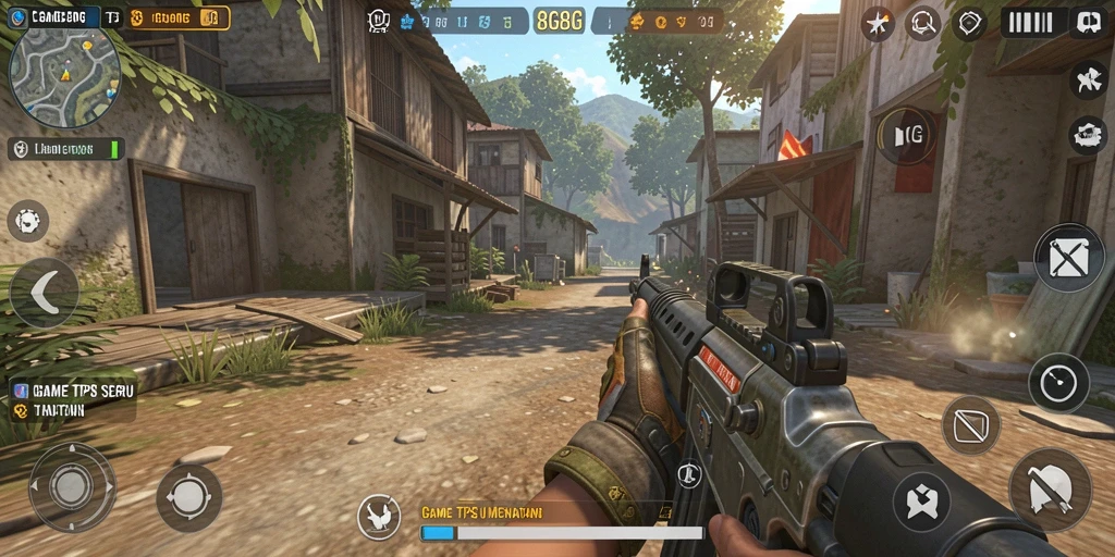 Tampilan gameplay seru di 8G8G dengan aksi TPS yang mendebarkan.