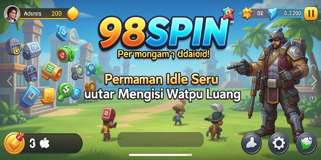 Tampilan gameplay 98SPIN yang menarik dan seru.