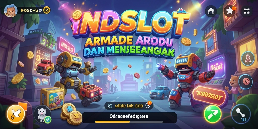 Tampilan mencolok gameplay INDSLOT yang menantang dan menyenangkan.