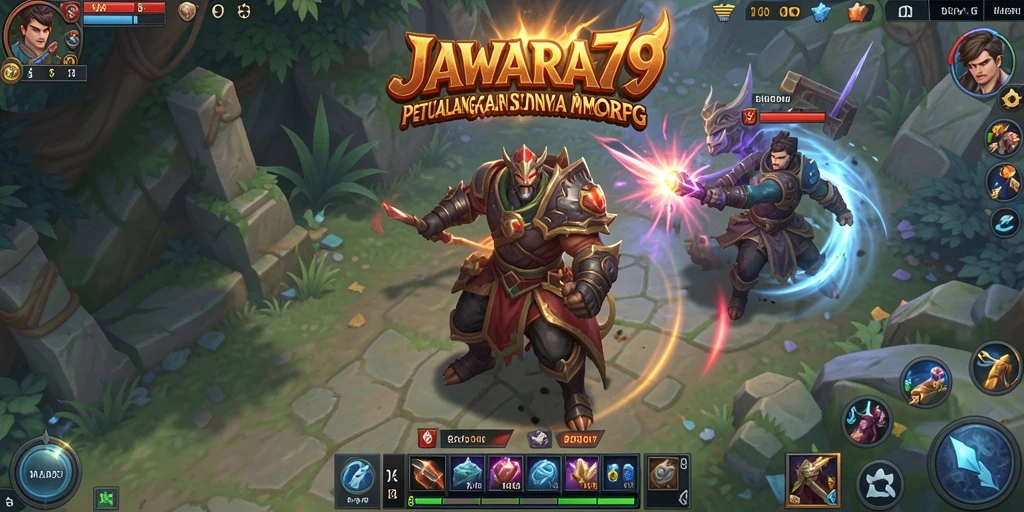 Gameplay seru di JAWARA79 dengan grafis menakjubkan.