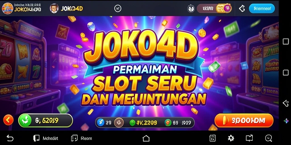 Tampilan gameplay JOKO4D yang seru dan menegangkan.