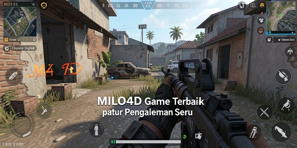 Tangkapan layar permainan <strong>MILO4D</strong> yang menunjukkan aksi menembak seru.