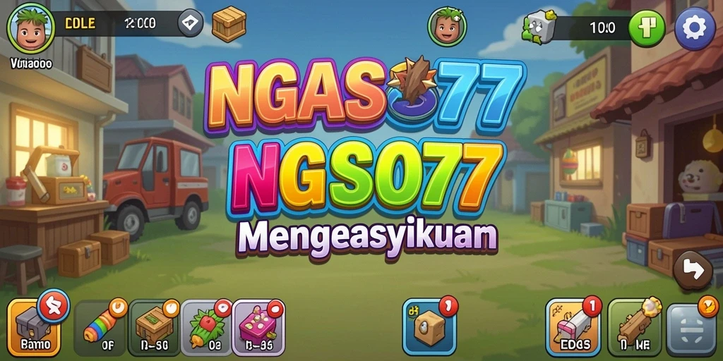 Tangkapan layar NGASO77 menunjukkan gameplay yang santai dan memikat.