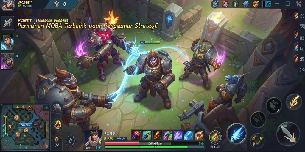 Tampilan epic gameplay PGBET dengan pertarungan seru.