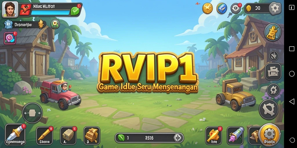 Screenshot utama memperlihatkan gameplay RVIP1 yang seru dan menarik.