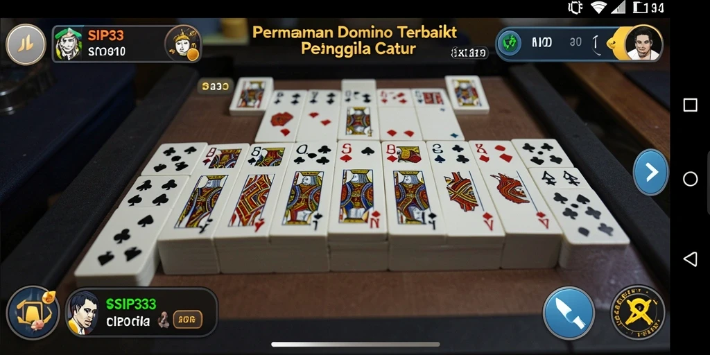 Tampilan gameplay seru dalam aplikasi SIP33