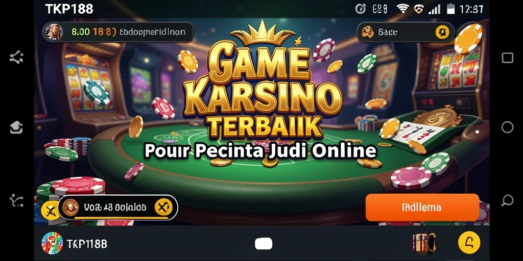 Tampilan gameplay menarik TKP188 untuk pengalaman Kasino.