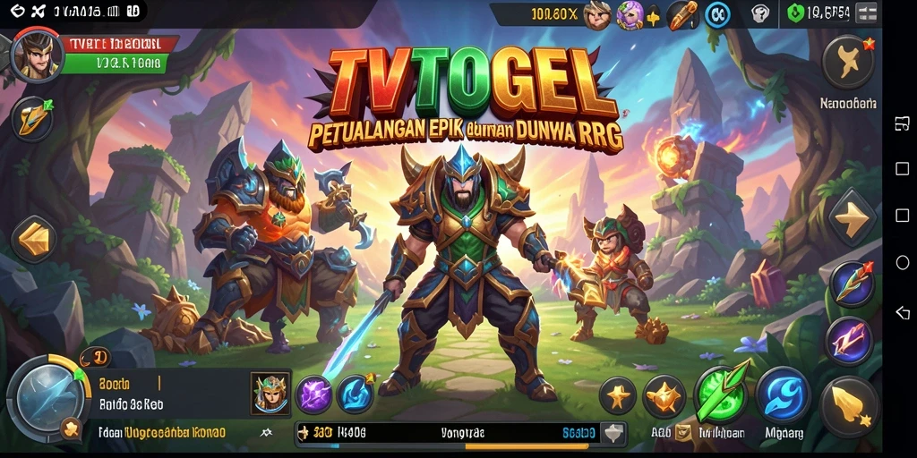 Tampilan gameplay RPG yang mendebarkan di TVTOGEL.