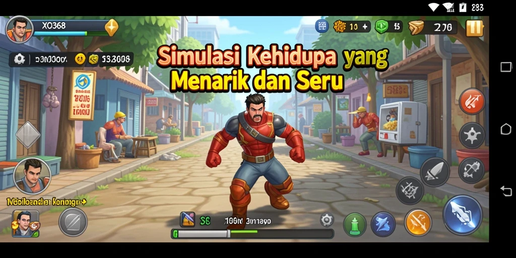 Screenshot XO368 menampilkan gameplay seru dan interaksi karakter.
